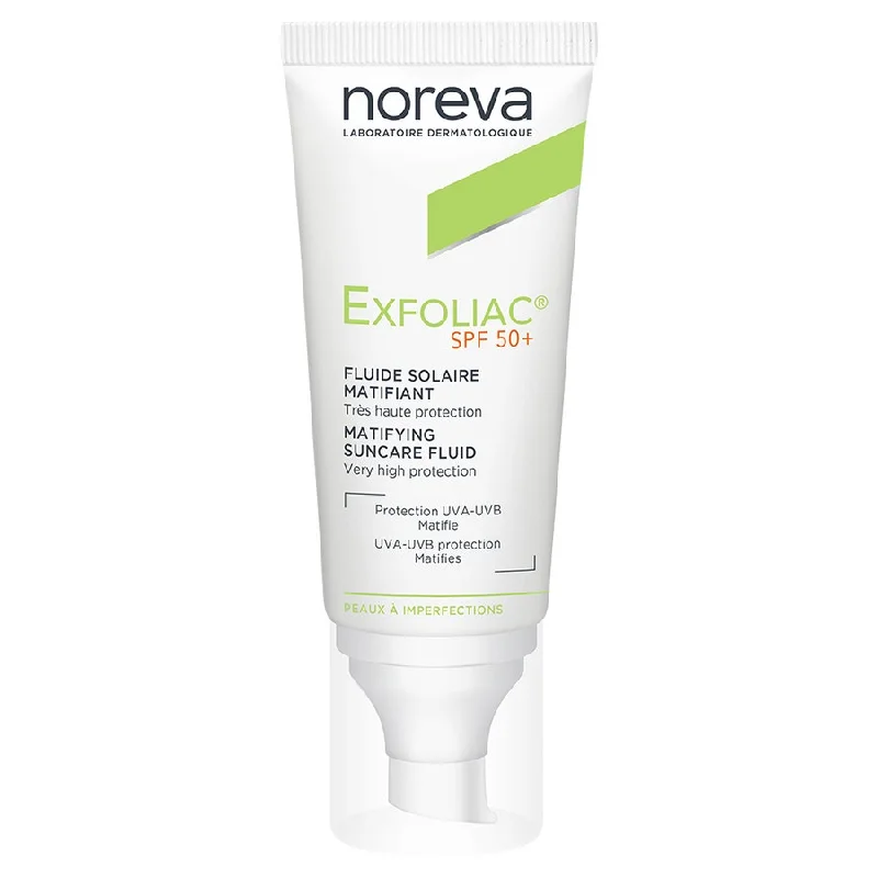 Suncare Fluid Spf 50+ 40ml Exfoliac Noreva