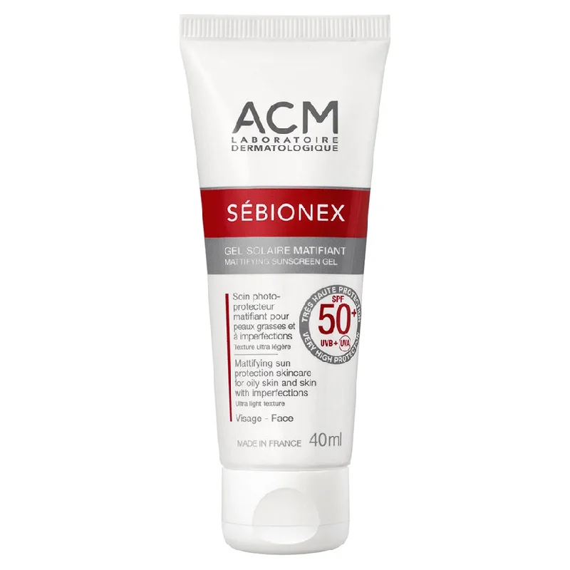 Suncare Matifying Gel spf 50 40ml Sébionex Acm