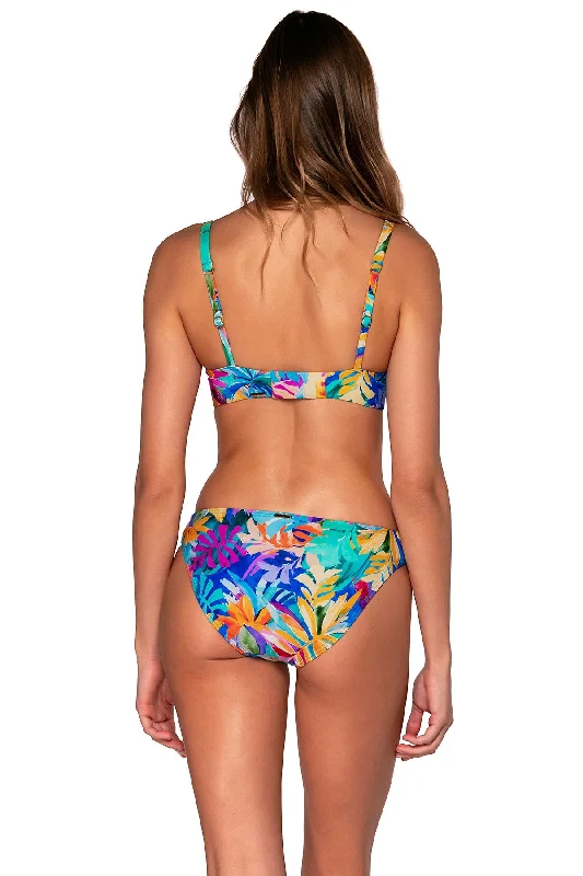 Side-tie dotted bikini-Sunsets Alegria Femme Fatale Hipster