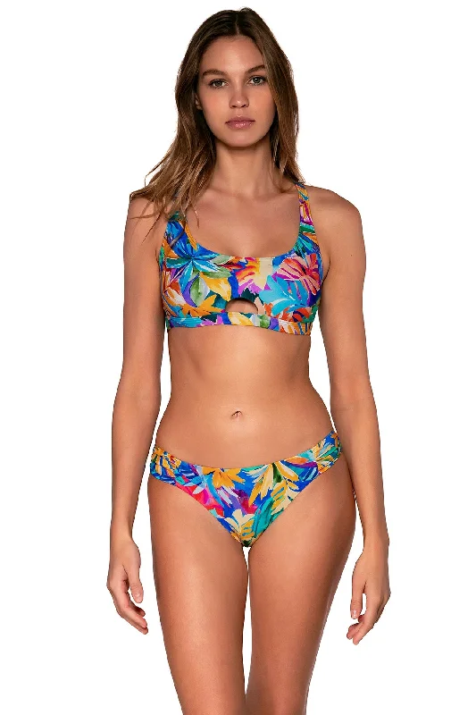 Tie-back polka-dot bikini-Sunsets Alegria Brandi Bralette