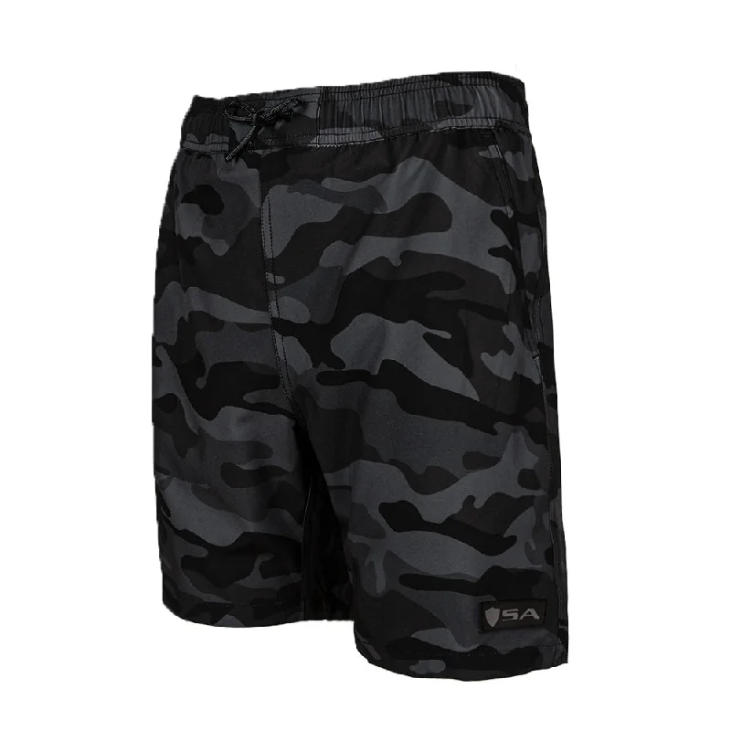 Swim Trunks | Blackout Military Camo