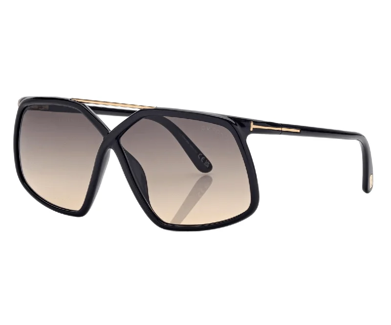 Lightweight square sunglasses-MERYL 1038 01B 64