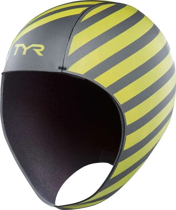 TYR Hi-Vis Neoprene Swim Cap (3 MM)