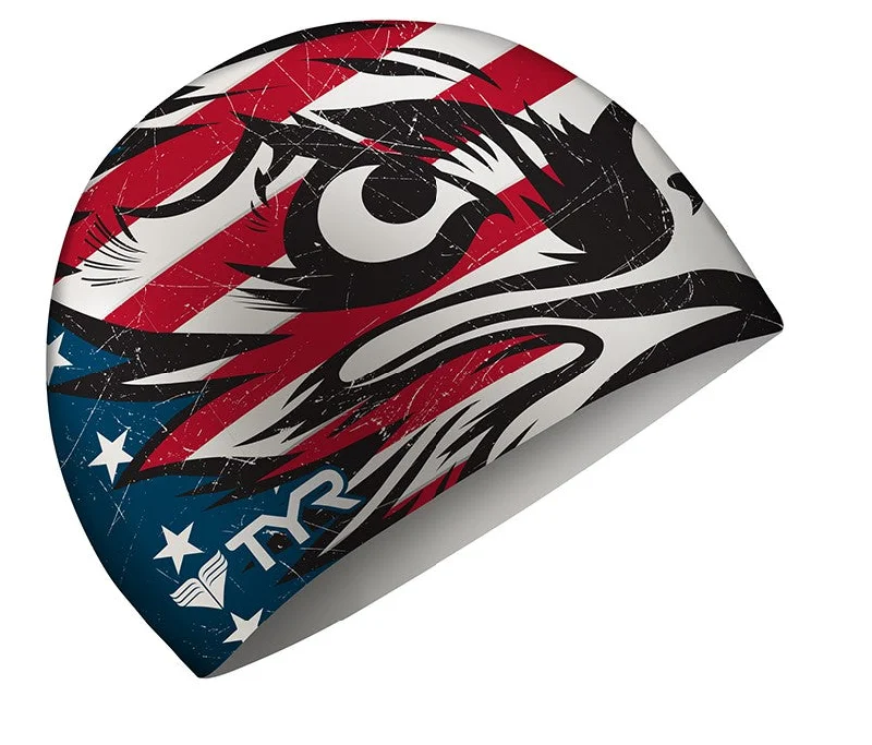 TYR Patriot Swim Cap