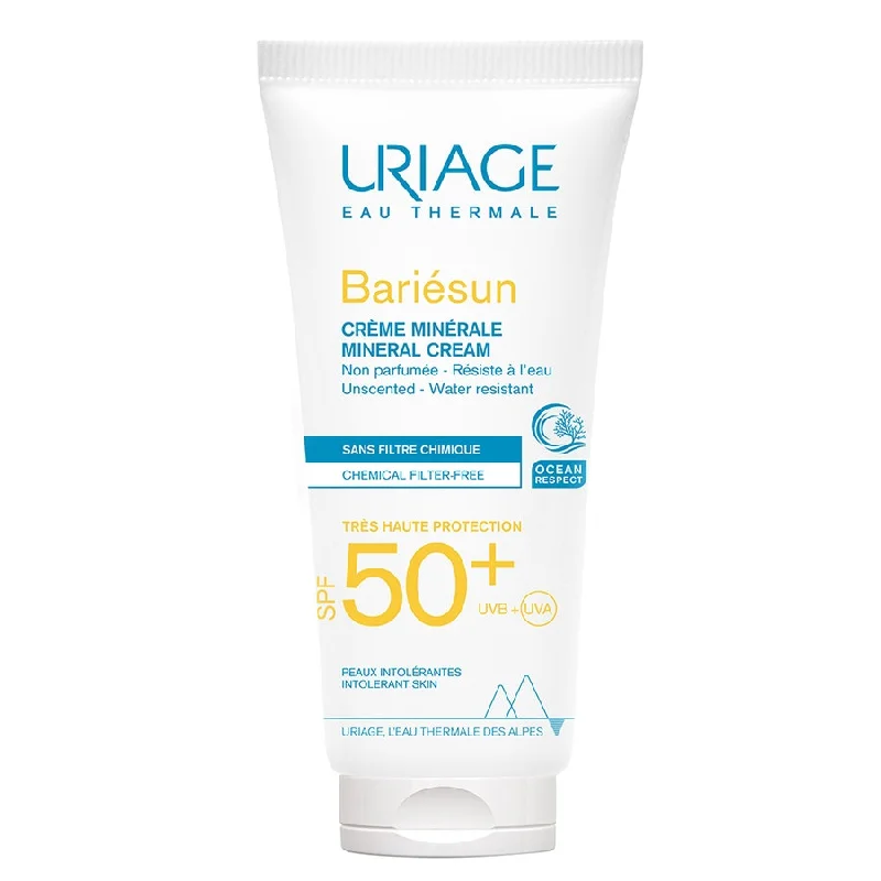 Uriage Bariésun Mineral Cream SPF50+ Unscented