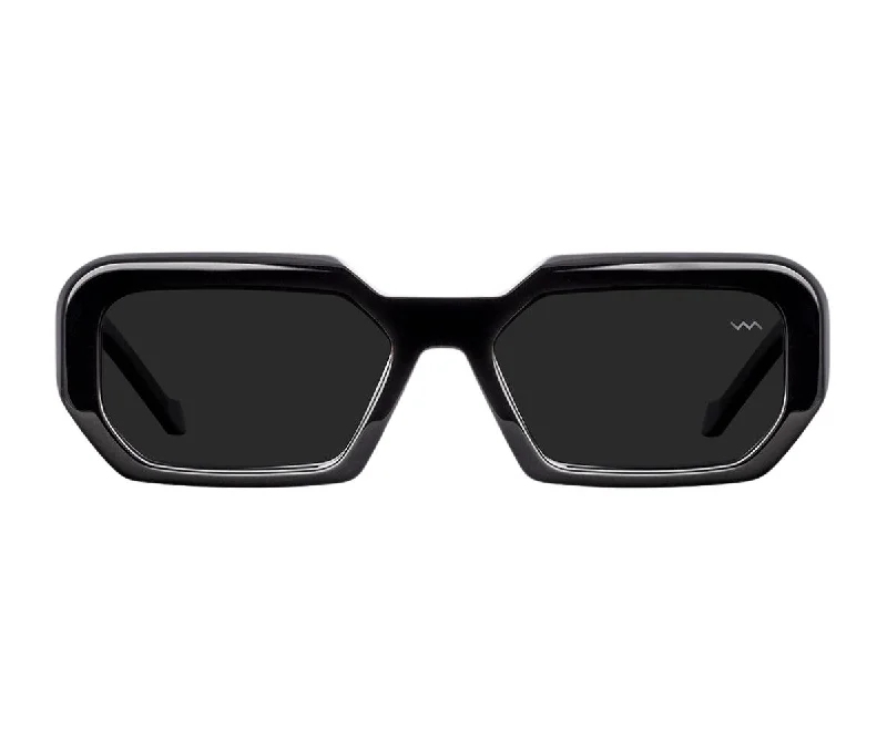 Vintage polarized wayfarers-WL0052 BLACK 53