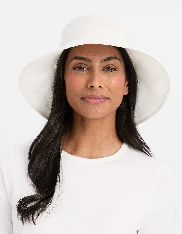 Broderie Wide Brim Sun Hat UPF 50+