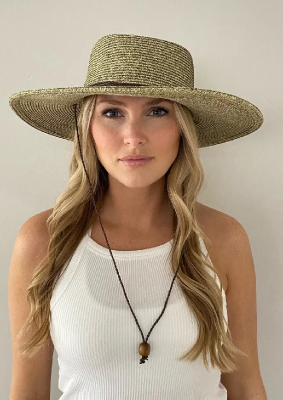 Diego Sun Hat For Women With Chin Strap