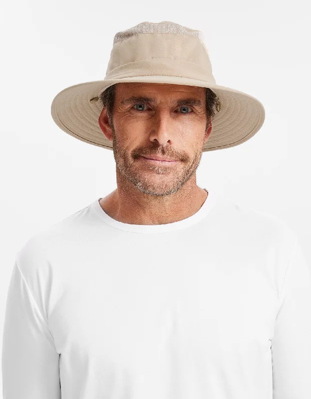 Everyday Broad Brim Sun Hat With Pocket UPF 50+