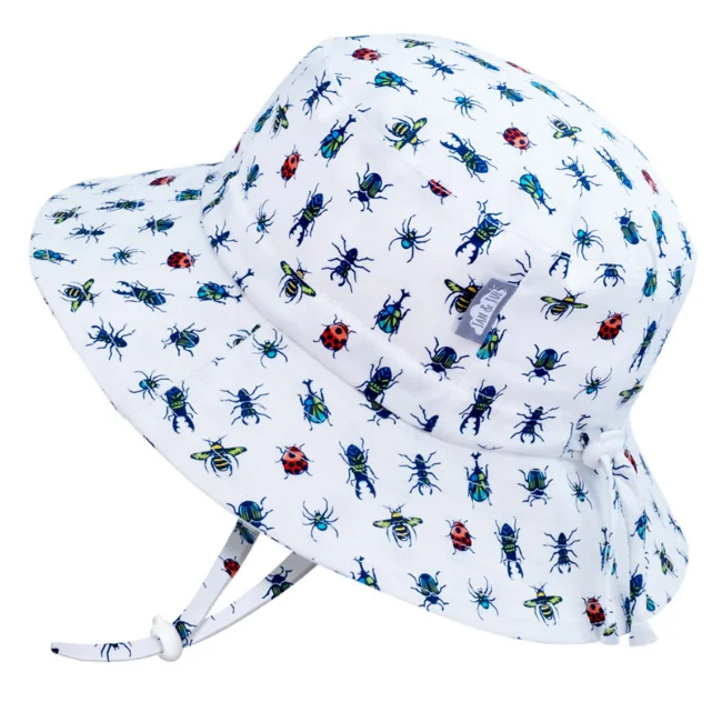 jan + jul by twinklebelle cotton bucket sun hat - bugs