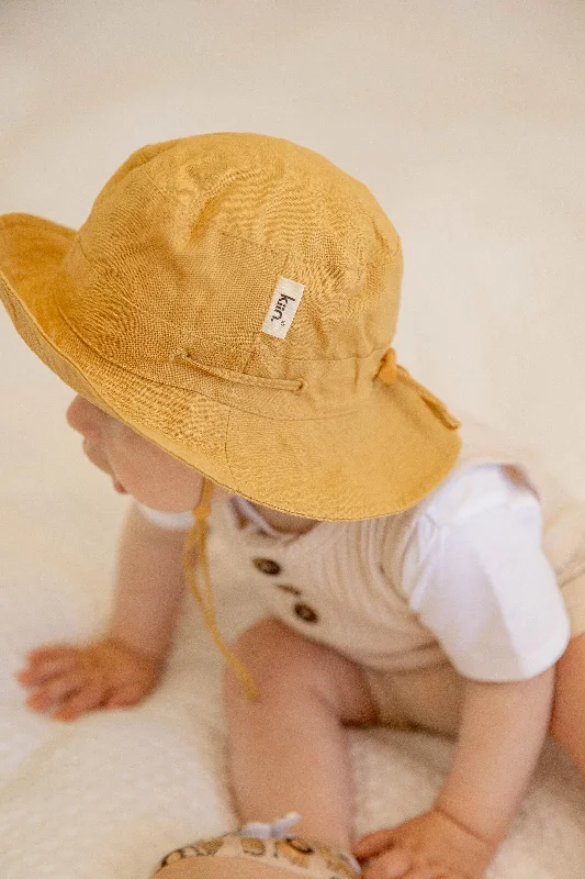 Kiin Cotton Sun Hat - Golden Tan